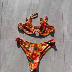 Floral Swim Set